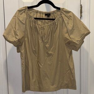J. Crew Tan Women's Blouse